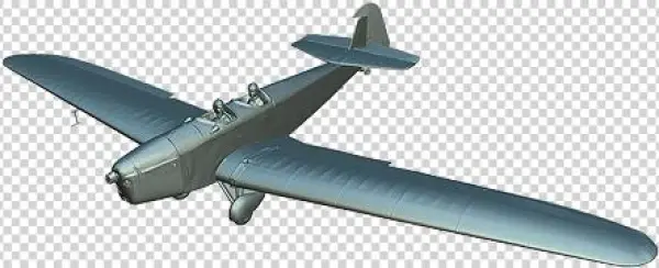 Avión Sin Textura - Petlyakov Pe-8