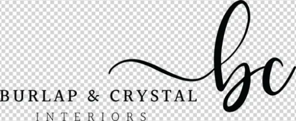 Burlap And Crystal - Hessian Fabric