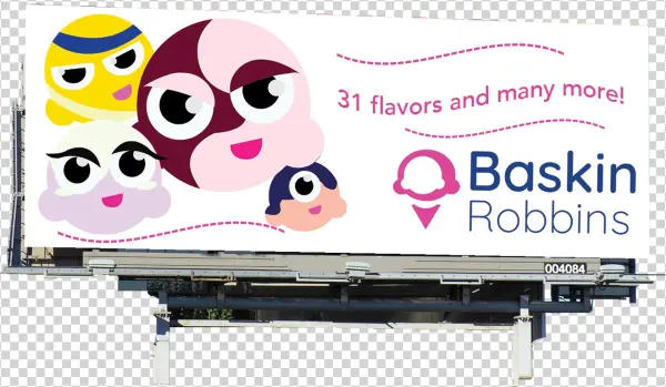 Design Manual For Baskin Robbins - Billboard