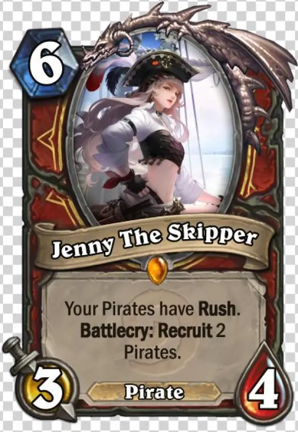 I Swear, Pirates Are Following Her Not Because Of The - Flobbidinous Floop Hearthstone