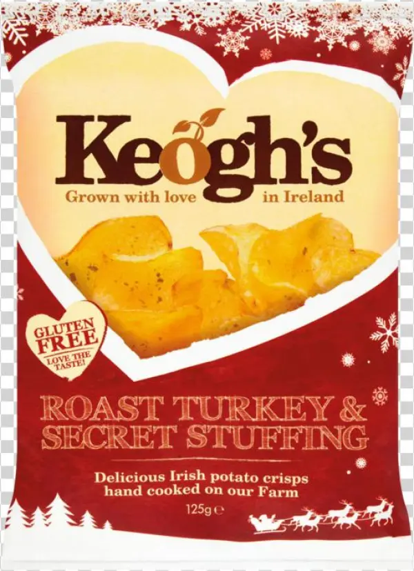 Keogh's Roast Turkey & Secret Stuffing 125g - Keogh's Dubliner Irish Cheese & Onion Potato Crisps