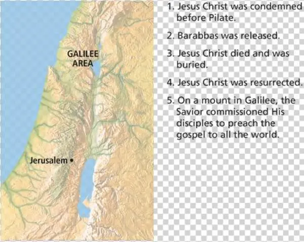 Lesson 10 Timeline - Matthew 28 19 20 Lds