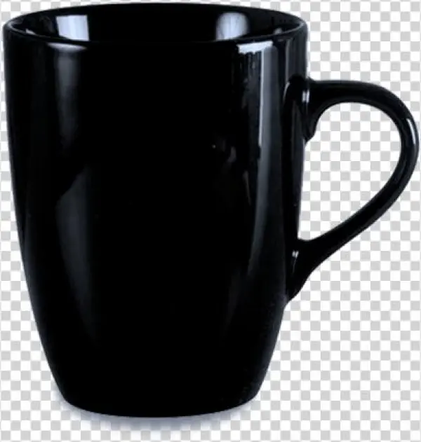 Marrow Black Mug - Red
