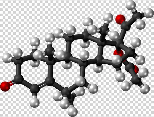 Medroxyprogesterone Acetate Molecule Ball - But 1 Ene