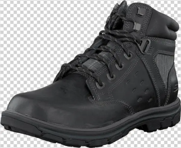 Men's Black Walking Shoes