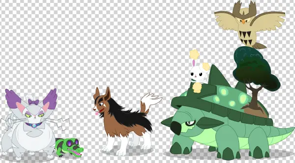 Owlowiscious, Pets, Pokefied, Pokémon, Purugly, Recolor, - Cartoon