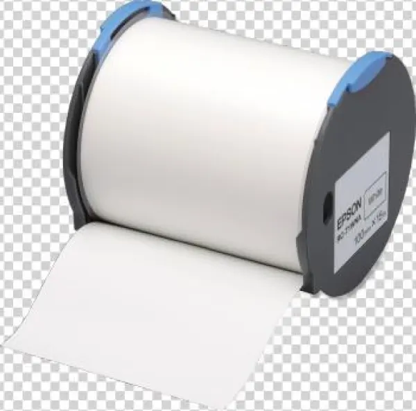 Rc-t1wna 100mm White Tape - Epson Rc-t1gna Plastic Tape - 1 Roll(s)