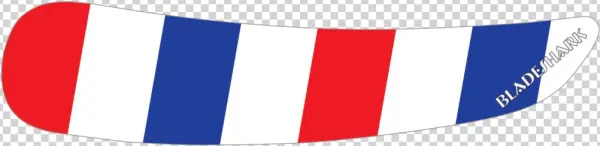 Red/blue/white - Blue