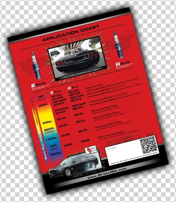 Spark Plug Hemi 2012 Back 8 X 11 Cmyk Rev - Cult Dodge Challenger Srt8