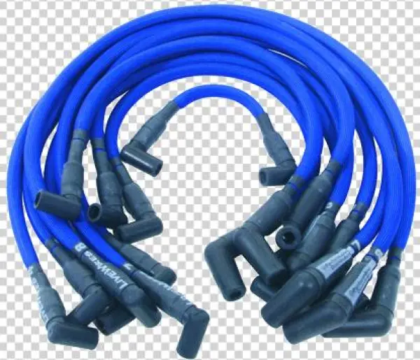 Spark Plug Wire Set 1936-53 Dui383 Blue - Jeep