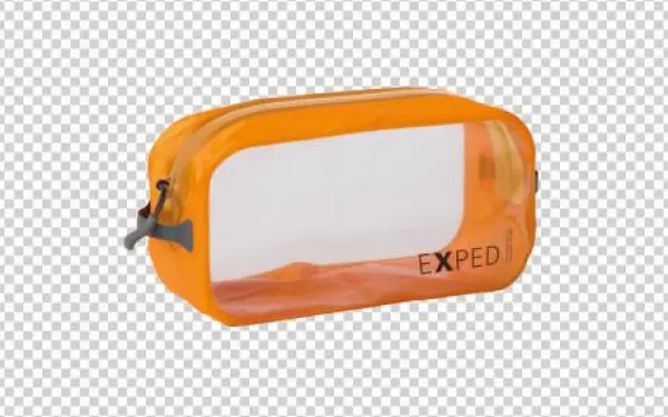 These Versatile Organizers Feature Transparent Tpu - Exped Clear Cube Medium Luggage Organiser - Orange