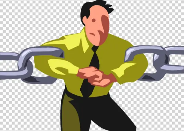 Vector Illustration Of Businessman Plays Essential - Cartoon