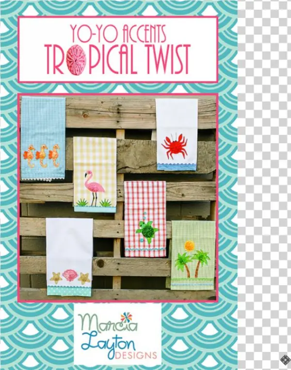 Yo-yo Accents Tropical Twist - Yo-yo Accents Tropical Twist By Marcia Layton | Marcia