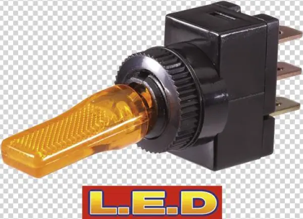 12 Volt Starter Switch With Red L.e.d