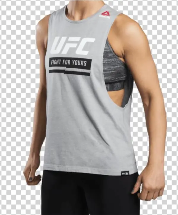 241267102102 Reebok W Ufc Fg Logo Tank Model01 Detail - Reebok