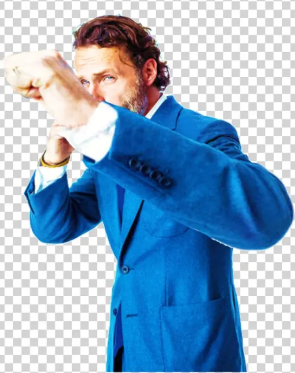 Andrew Lincoln Png - Andrew Lincoln Blue