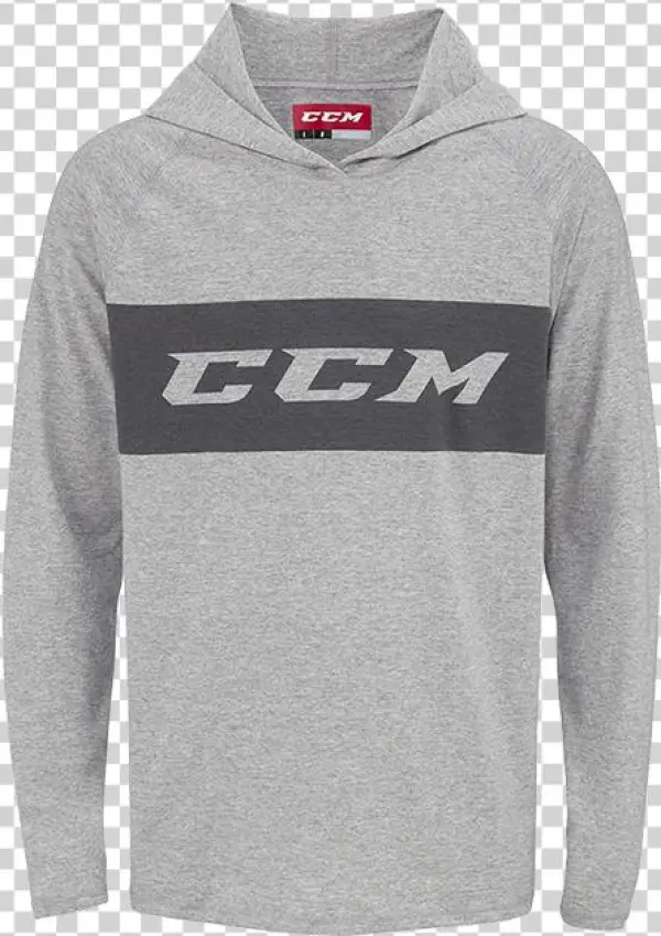 Campus Long Sleeve Hooded Tee - Ccm Hockey