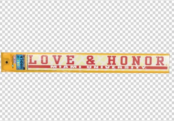 Cdi 'love & Honor' Long Decal - Label