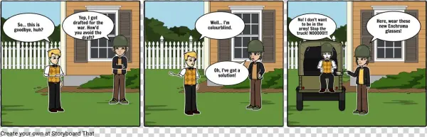 Colourblind Glasses - Legend