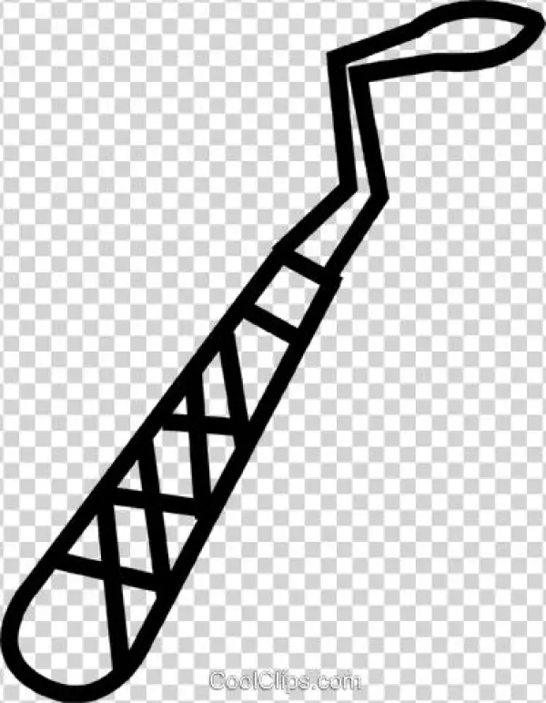 Dentistry Tools Royalty Free Vector Clip Art Illustration