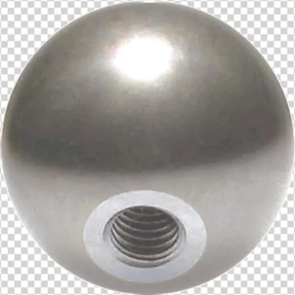 Heavy Duty Knob Handle Made Of Type 316 Stainless Steel - Bolas Inox Con Rosca