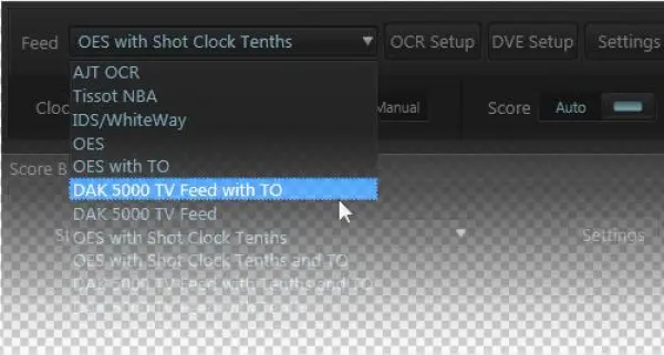 In-venue Controllers - Tissot Scoreboard Control