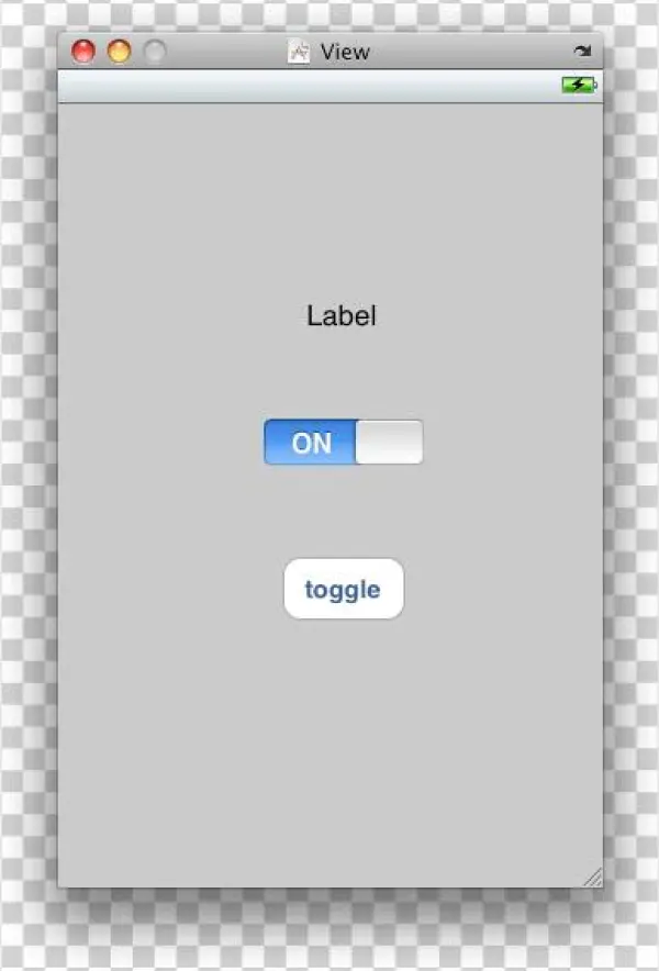 Iphone Switch Control - Objective C Switch Button