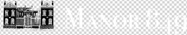 Manor 849 Logo White - Logo
