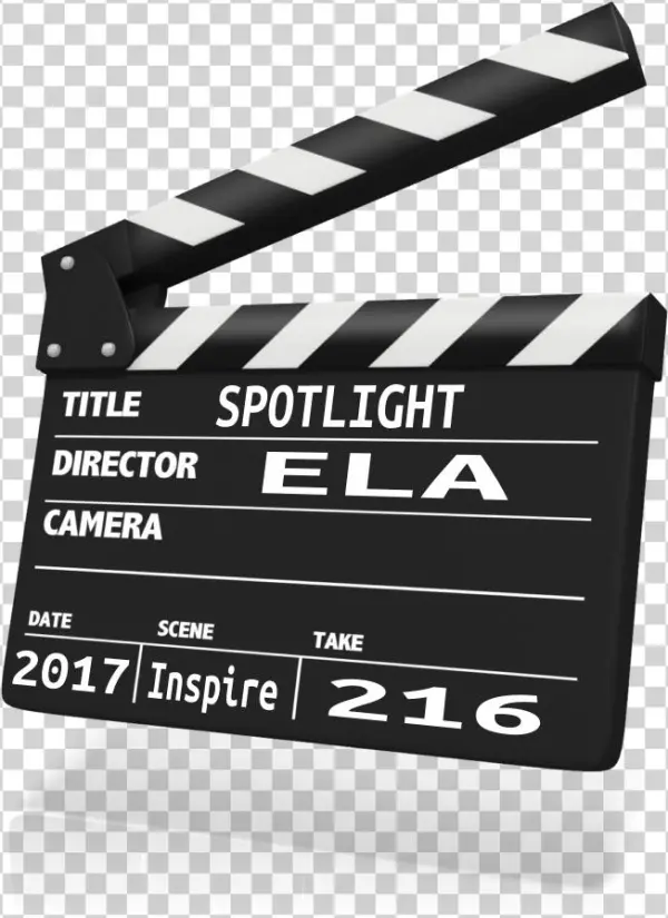 More Spotlights - Cartoon Clapperboard