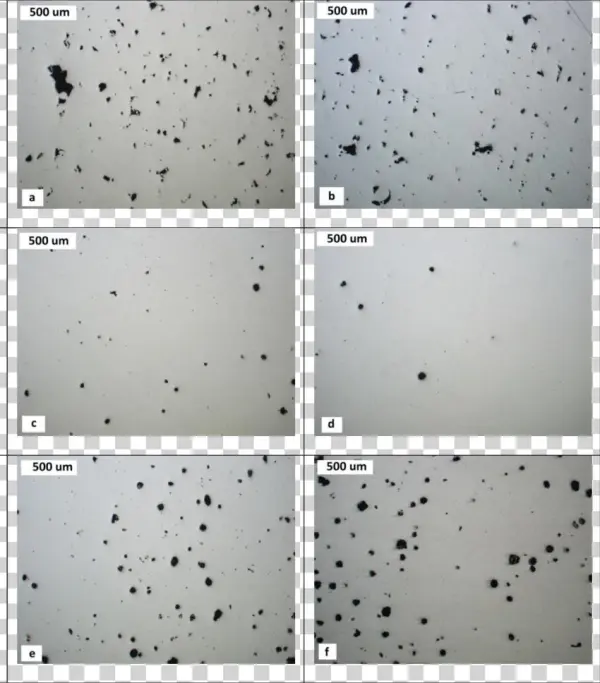 Optical Images Showing The Best And Worst Examples - Symmetry