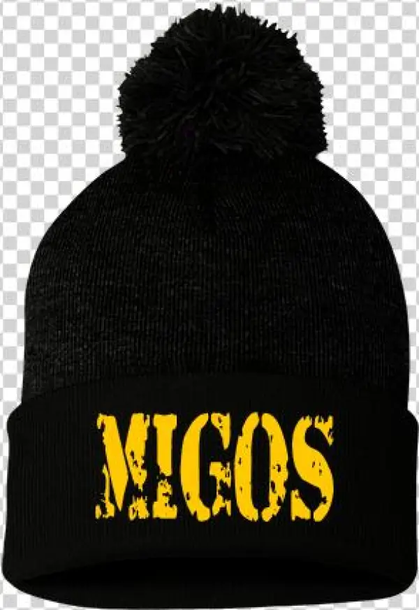 Pom Pom Knit Beanie - Beanie