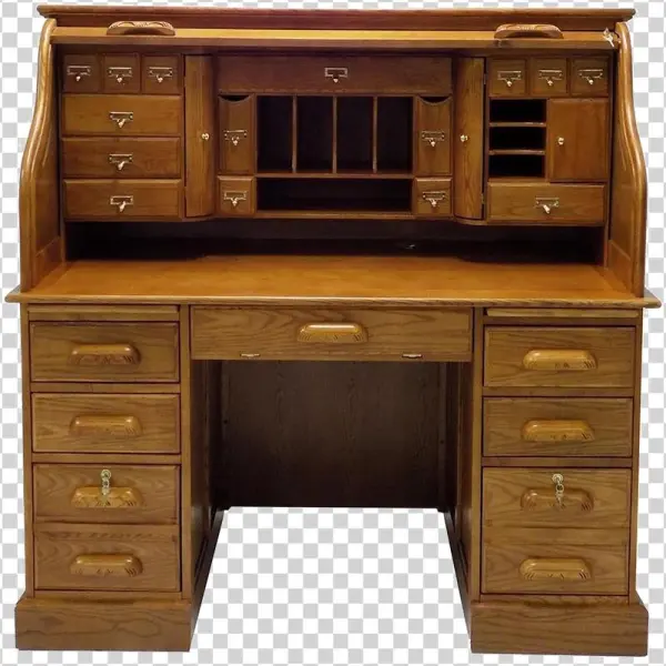 Roll Top Desk Png Clipart - Rolltop Desk