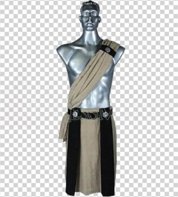 Roman Kilt With Scarf