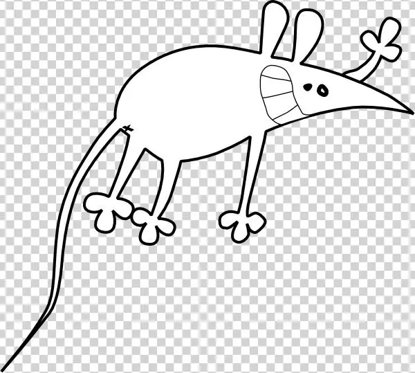 Small - Mouse Cartoon