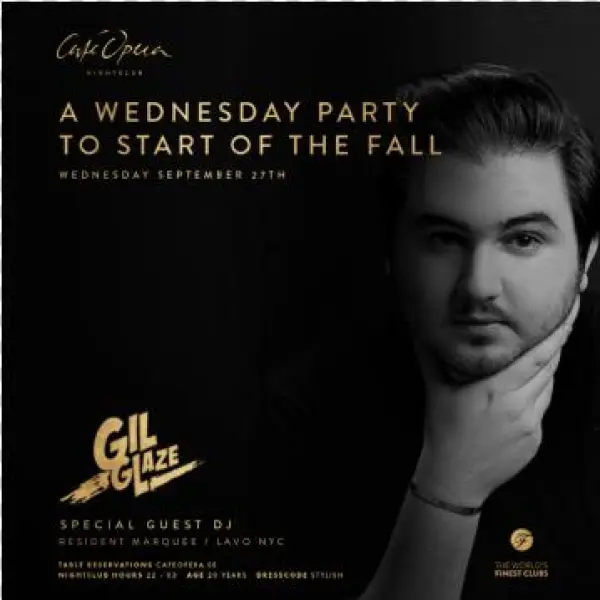 Café Opera Nightclub Wednesday With Special Guest Dj - Lavo Italian Restaurant