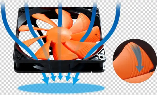 Cougar Cf-t12s Turbine 120mm Case Fan