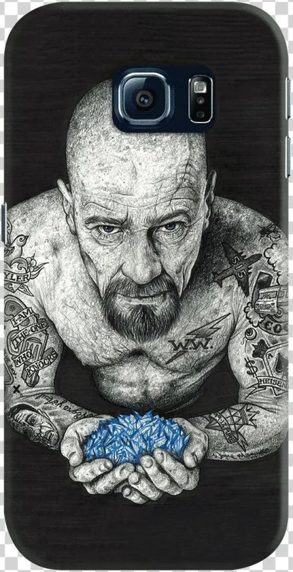 Dailyobjects Heisenberg Inked Case For Samsung Galaxy - Walter White E Pablo Escobar