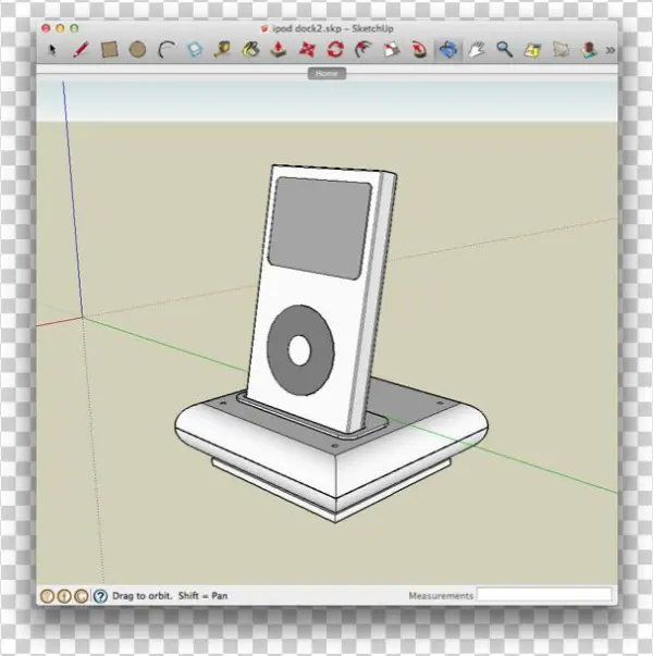 Diy Ipod Dock Sketchup - Ipod
