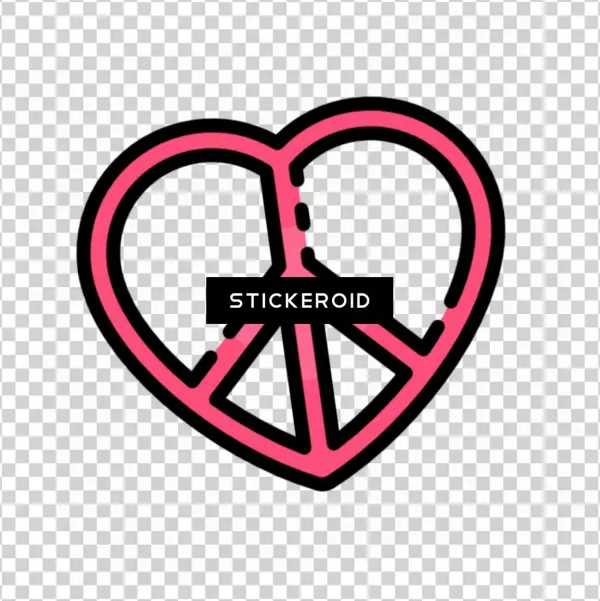 Hippie Peace - Symbol