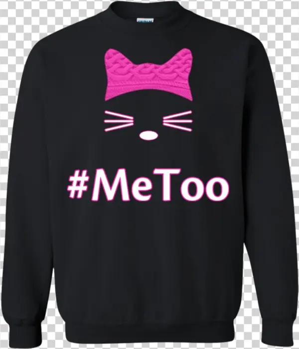 #metoo Me Too Awareness Pink Cat Hat Unisex Sweatshirts - Shirt
