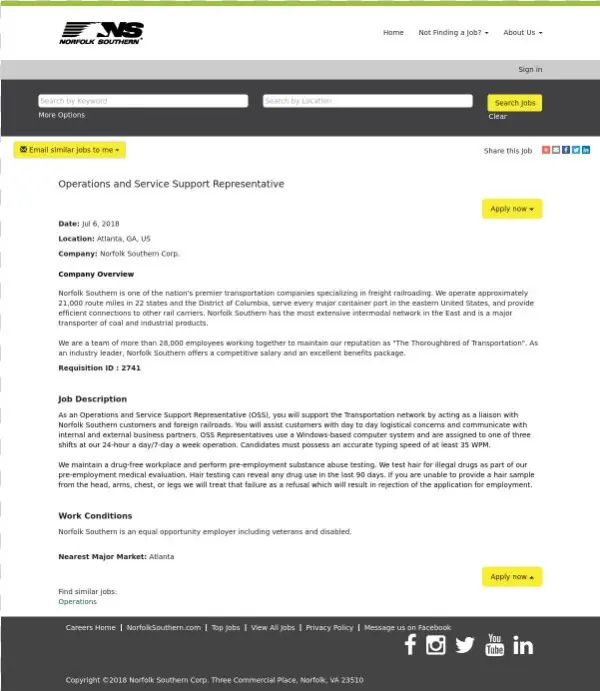 Norfolk Southern - Norfolk Southern Railway