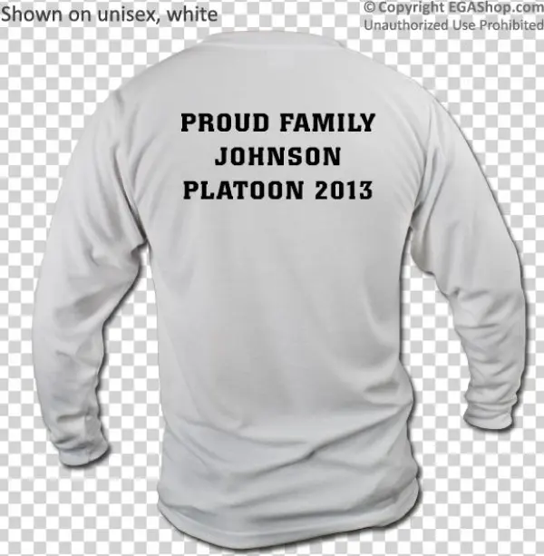 Q3232 Ls White Back - California Spangled