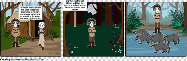 Skunk Women - Cartoon