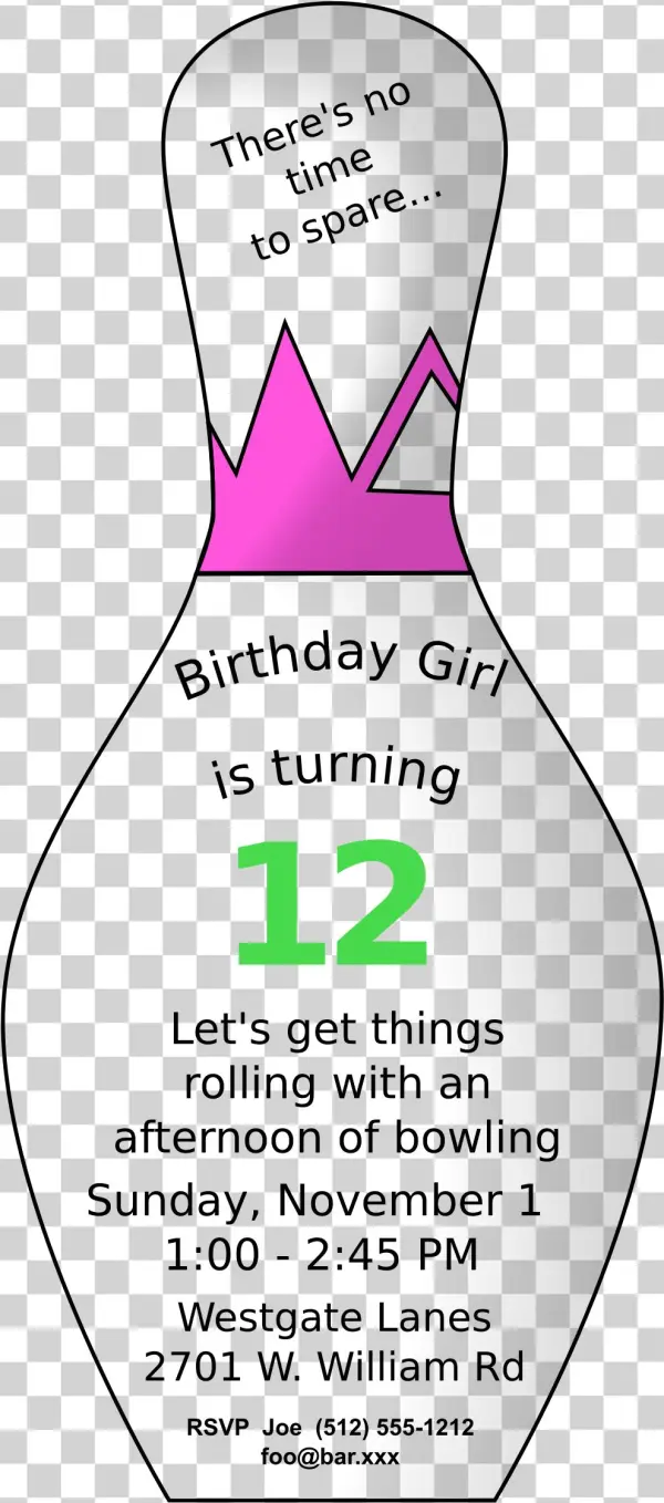 This Free Icons Png Design Of Girls Bowling Party