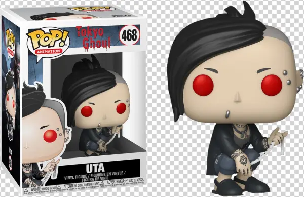 Tokyo Ghoul Uta Funko Pop Vinyl Figure Popcultcha Png - Figurine Pop Tokyo Ghoul
