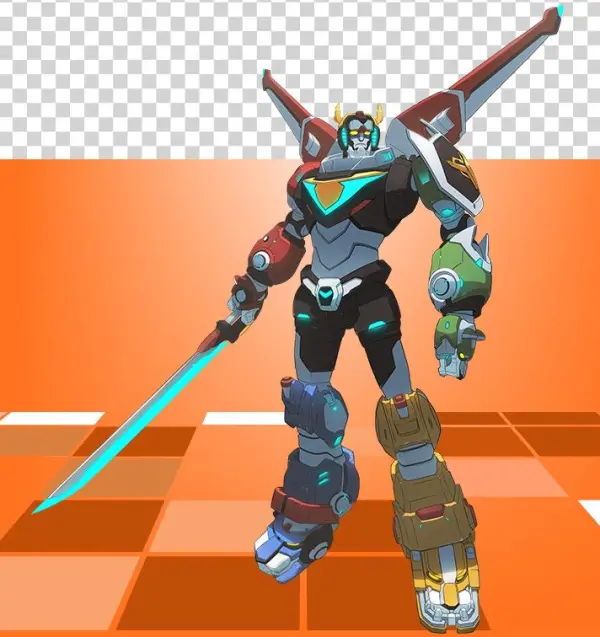 Voltron - Canvas Bi-fold Wallet - New Series Voltron Sword Down