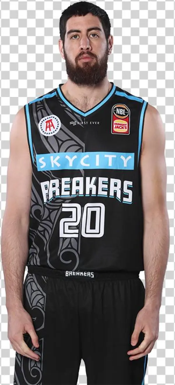 #20, Jordan Ngatai F - New Zealand Breakers Jersey