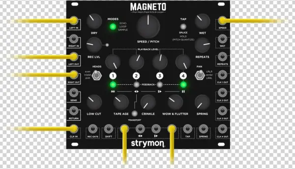 “all Of The Alien Vocal Growls Are Coming From The - Strymon