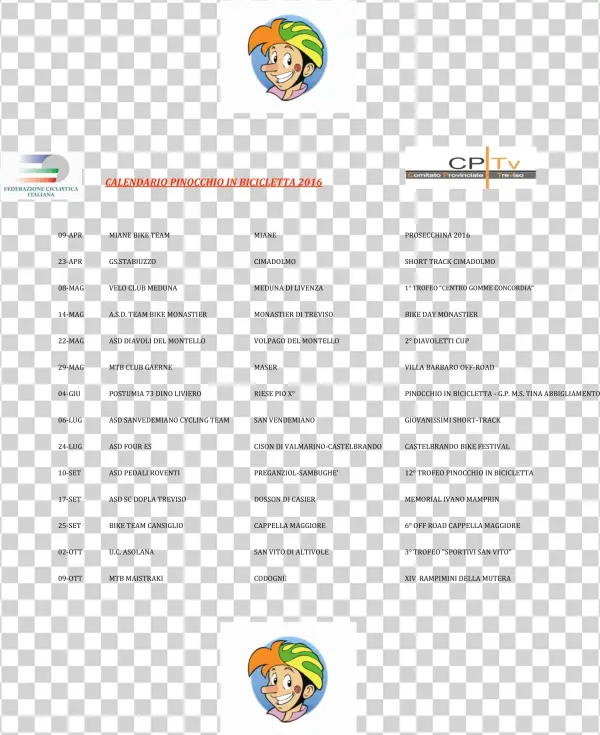 Calendario Pinocchio - Document