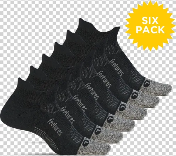 Elite Light Cushion No Show Tab 6 Pack - Car Beyond Store American Muscle Car Graphics Red Car